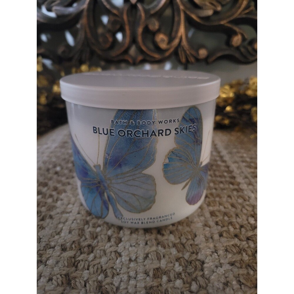 Blue Orchard Skies - Bath and Body Works 3-wick Candle